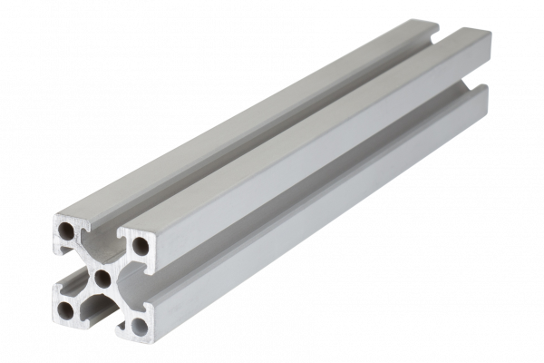 X 25-25-0001 Profilé aluminium X 25x25mm, Longueur à la demande