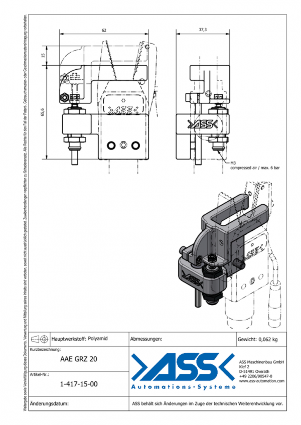 1-417-15-00 dimensions AAE GRZ 20