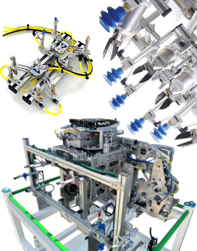 Mains de robot
